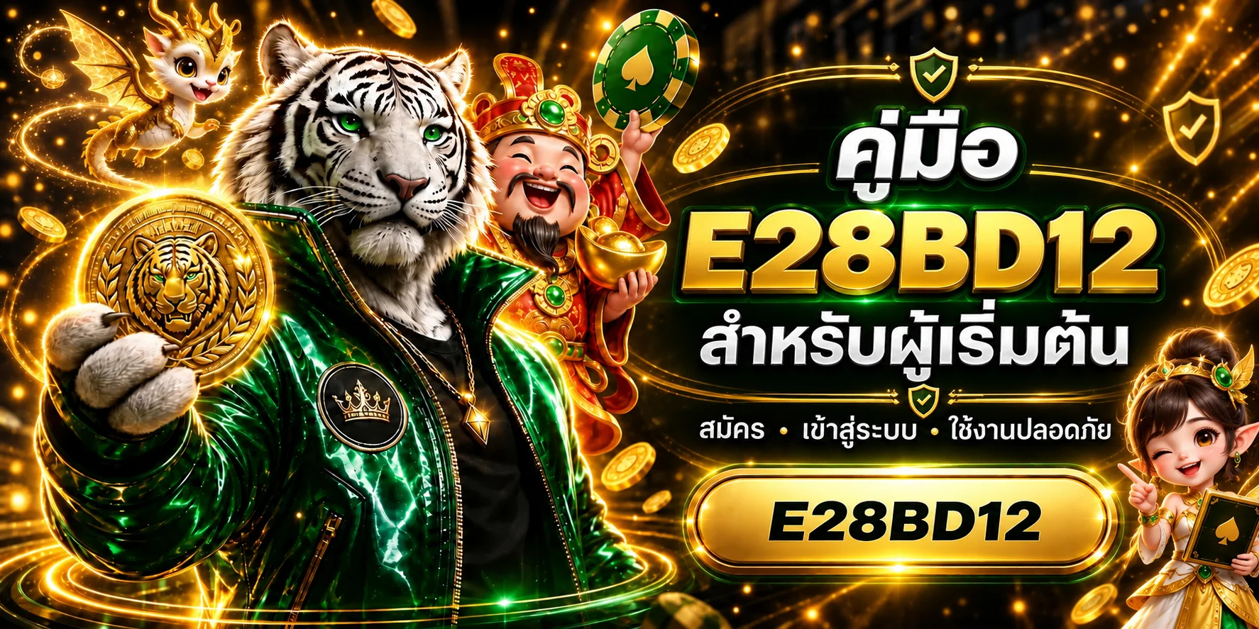 E28BD12 | คู่มือใช้งาน สมัคร และเข้าสู่ระบบ